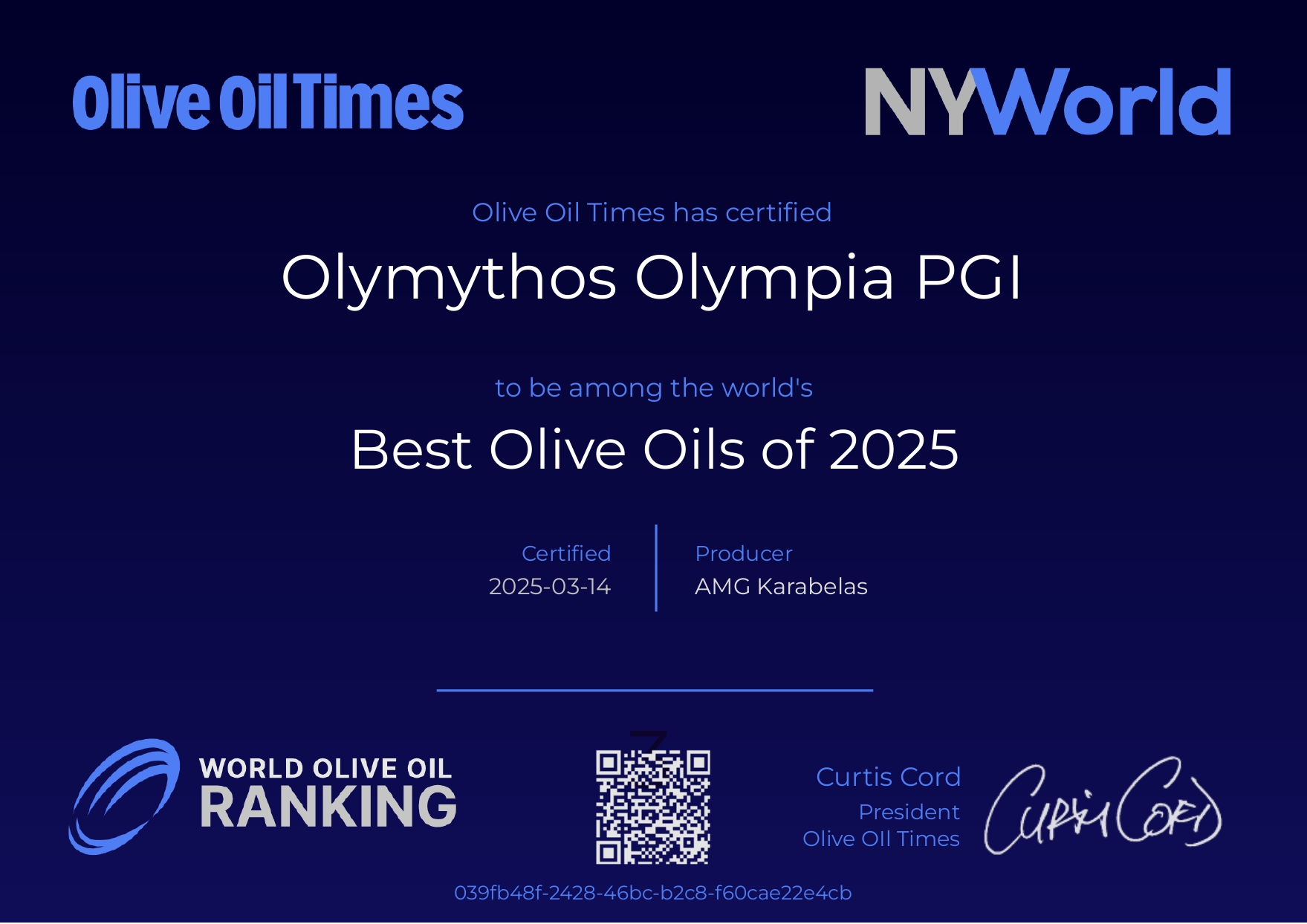 OLYMYTHOS Mild Olympia PGI 500ml - Image 2