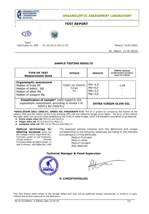 SEVITEL TEST REPORT SE-38 KARABELAS IKE_Page_2