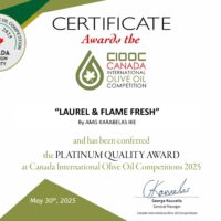 CANADA PLATINUM LAUREL & FLAME FRESH